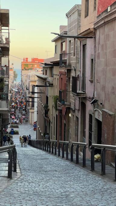 Apartamento ático en el casco antiguo Mataró Esterno foto
